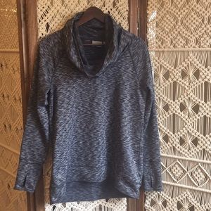 Athleta space dyed long sleeve top Med